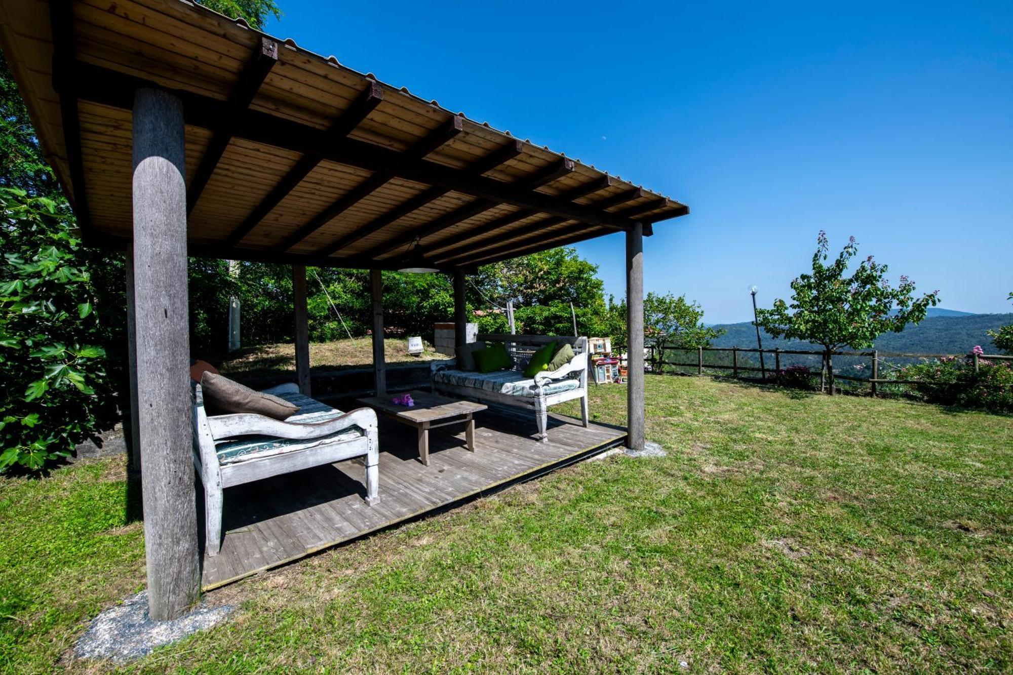 211 - Appartamento Acacia, Terrazza Giardino E Piscina Carro Exterior foto